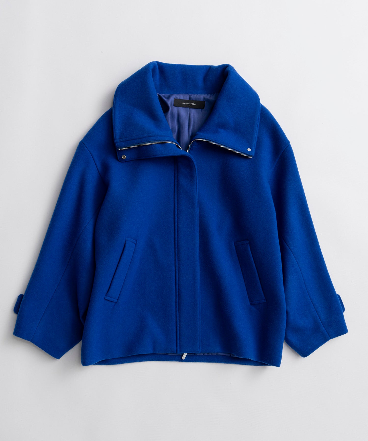 【26AUTUMN PRE-ORDER】Oversized High-Neck Midi Coat