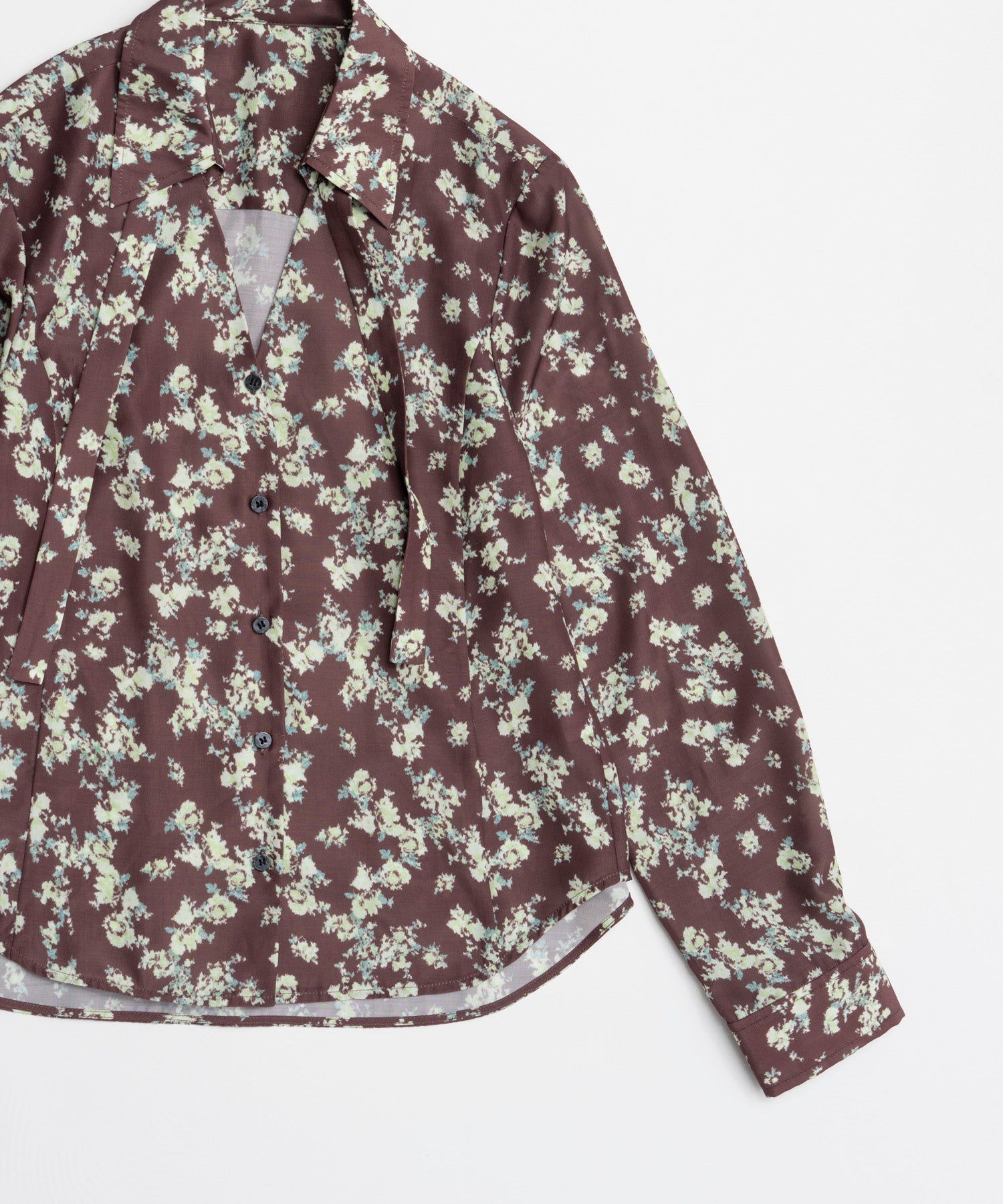 【26AUTUMN PRE-ORDER】Flower Print Shirt
