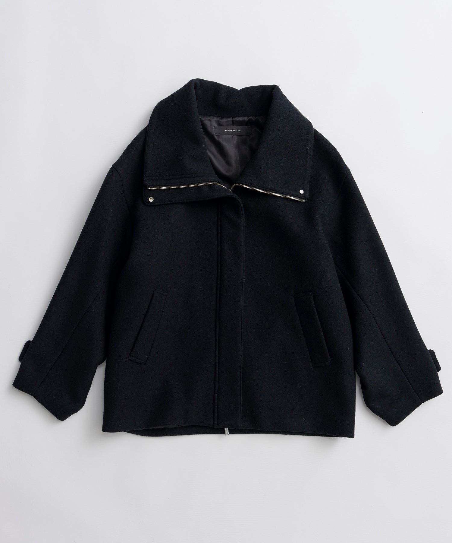 【26AUTUMN PRE-ORDER】Oversized High-Neck Midi Coat