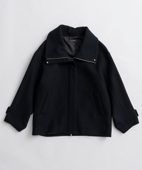 【26AUTUMN PRE-ORDER】Oversized High-Neck Midi Coat