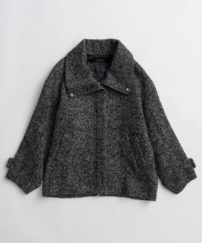 【26AUTUMN PRE-ORDER】Oversized High-Neck Midi Coat