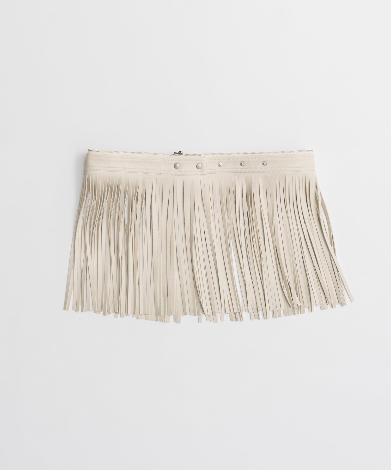 【26AUTUMN PRE-ORDER】Multi-Fringe Vegan Leather Vest