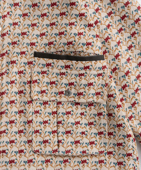 【26AUTUMN PRE-ORDER】Flower Jacquard Utility Jacket