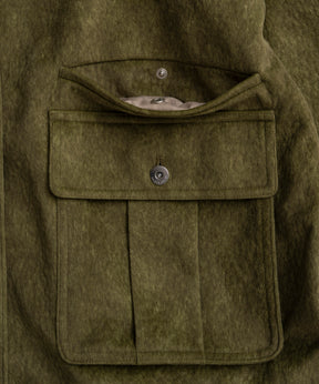 【26AUTUMN PRE-ORDER】Haircalf-Like Utility Jacket