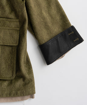 【26AUTUMN PRE-ORDER】Haircalf-Like Utility Jacket