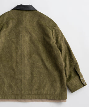 【26AUTUMN PRE-ORDER】Haircalf-Like Utility Jacket