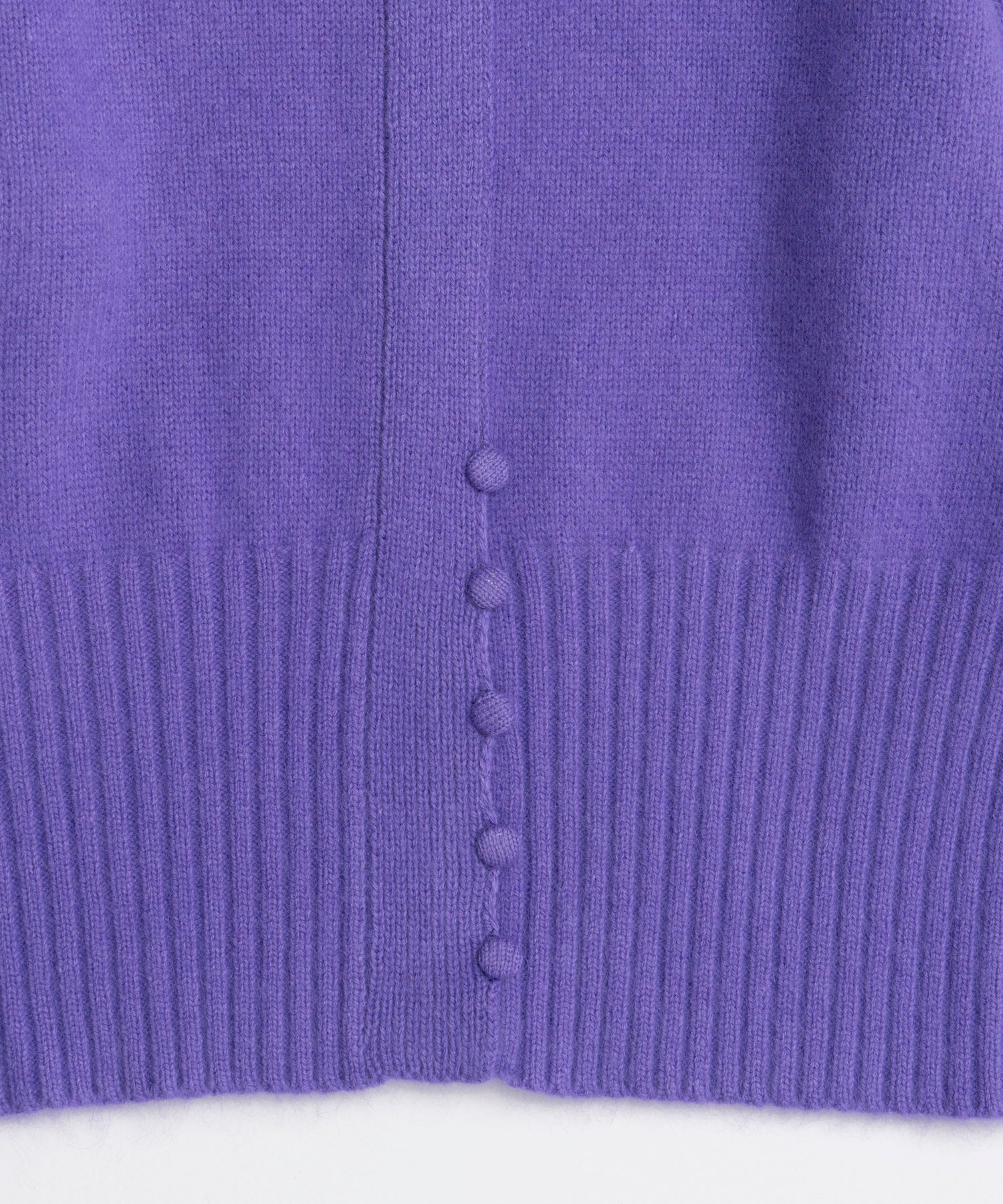【26AUTUMN PRE-ORDER】Raccoon Blend 2-Way Front Button Pullover