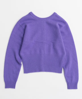【26AUTUMN PRE-ORDER】Raccoon Blend 2-Way Front Button Pullover