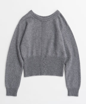 【26AUTUMN PRE-ORDER】Raccoon Blend 2-Way Front Button Pullover