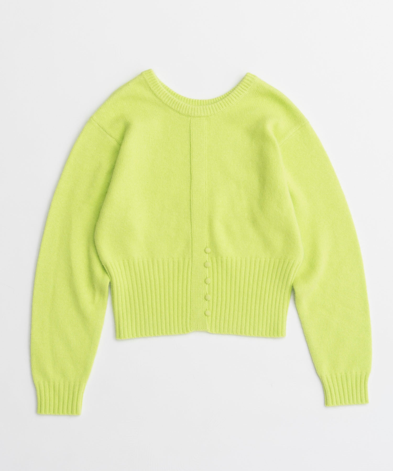 【26AUTUMN PRE-ORDER】Raccoon Blend 2-Way Front Button Pullover
