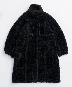 [25WINTER PRE-ORDER] Cut Off High Neck Boa Coat
