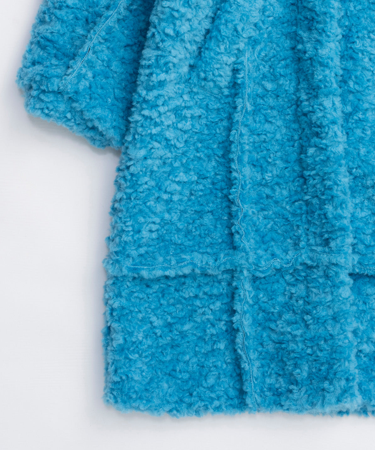 [25WINTER PRE-ORDER] Cut Off High Neck Boa Coat