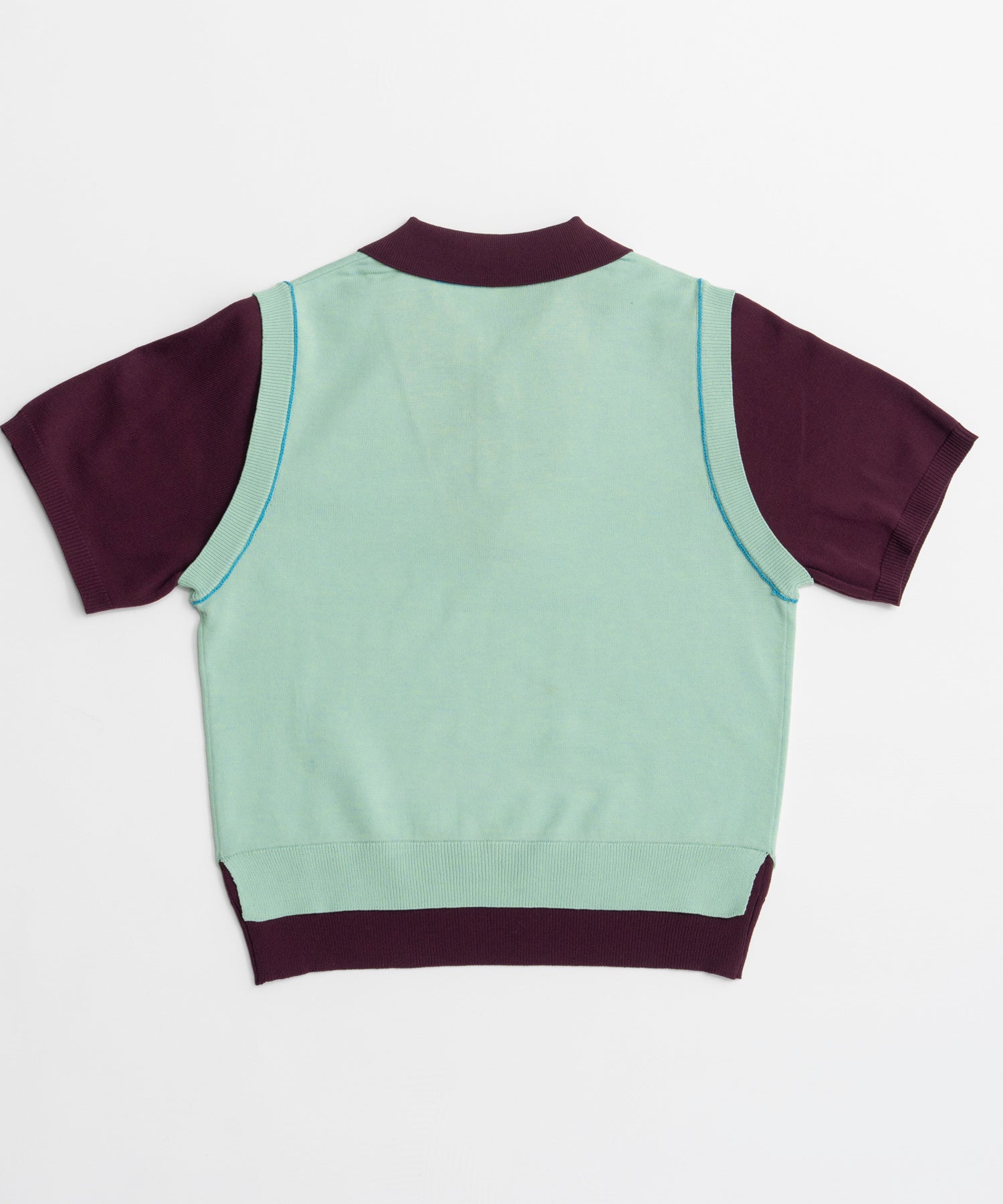 【26AUTUMN PRE-ORDER】Polo Layered Knit
