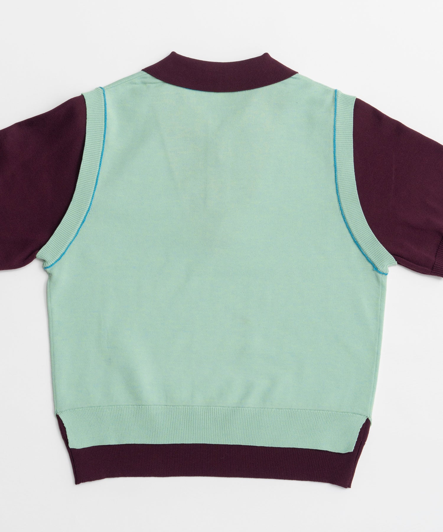 【26AUTUMN PRE-ORDER】Polo Layered Knit