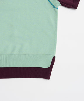 【26AUTUMN PRE-ORDER】Polo Layered Knit