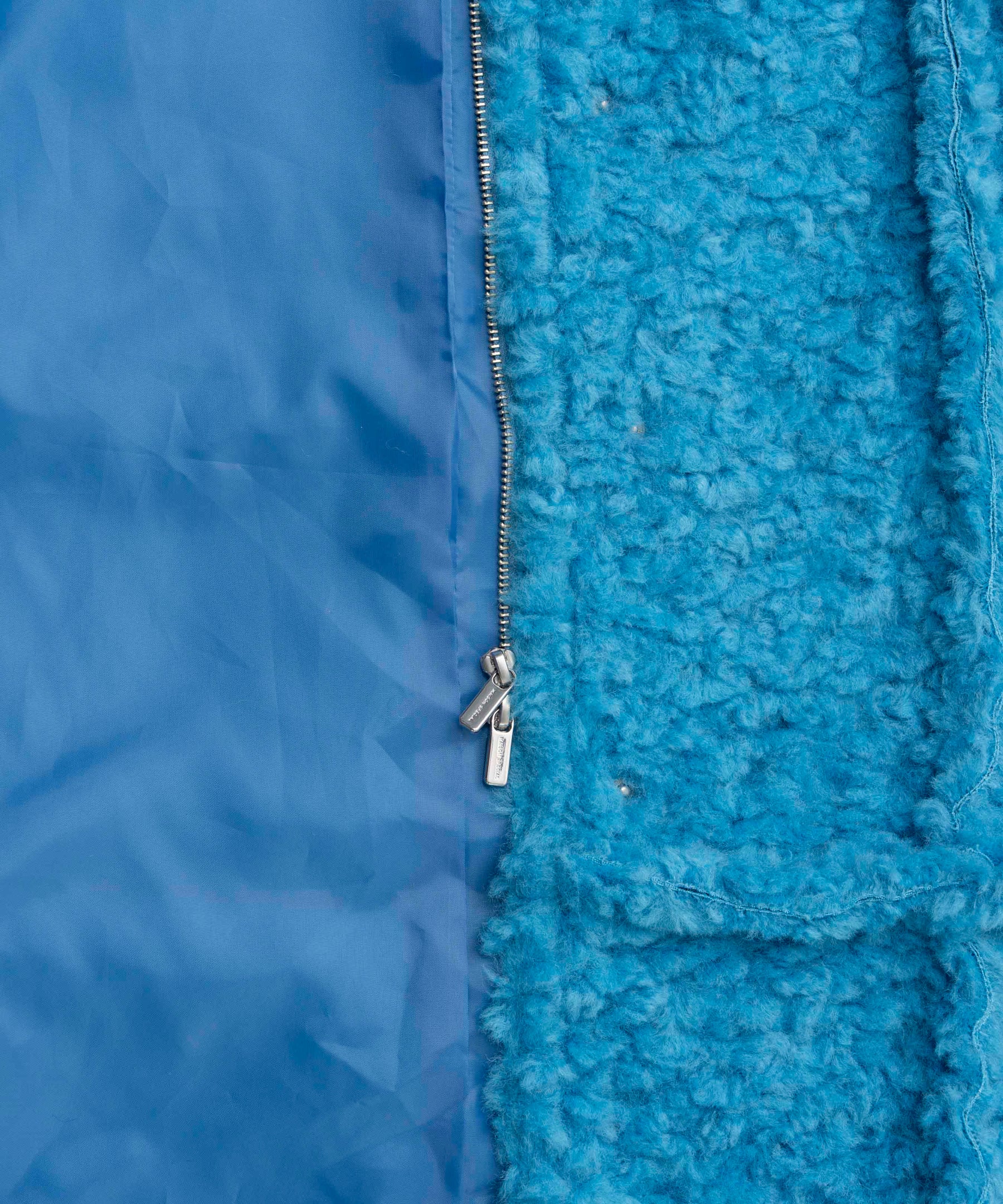 [25WINTER PRE-ORDER] Cut Off High Neck Boa Coat