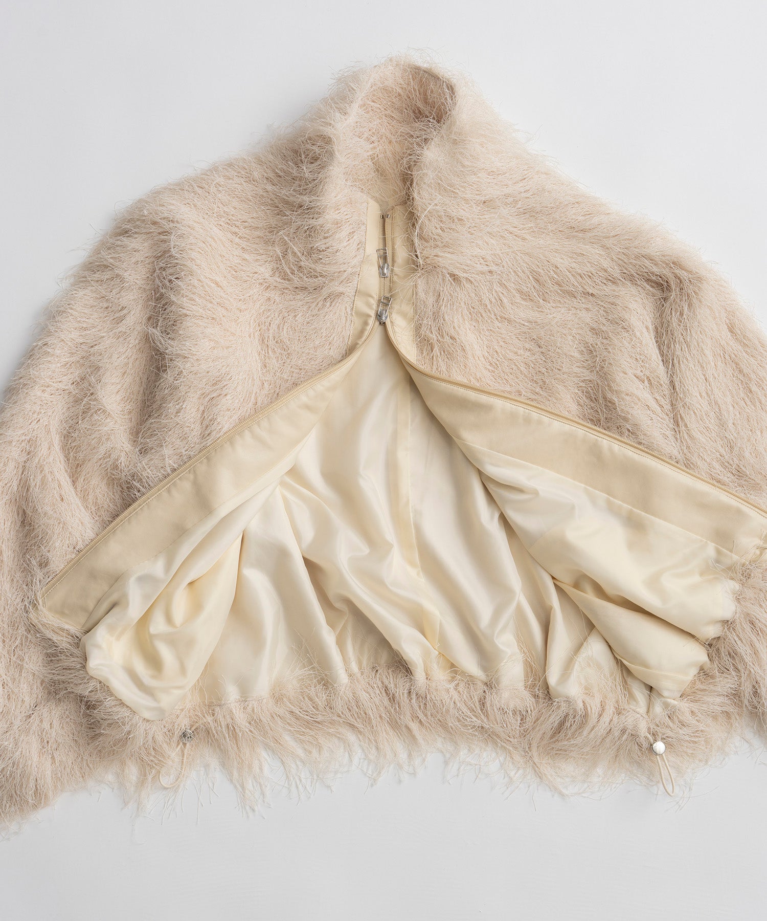 【26AUTUMN PRE-ORDER】Feather High-Neck Blouson