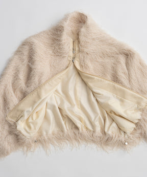 【26AUTUMN PRE-ORDER】Feather High-Neck Blouson
