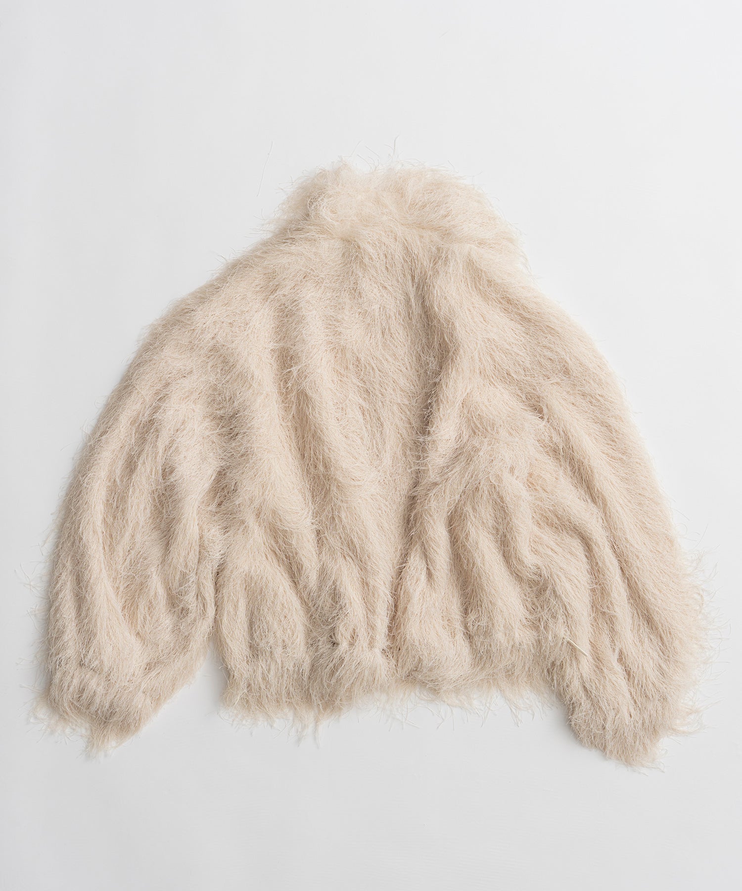 【26AUTUMN PRE-ORDER】Feather High-Neck Blouson
