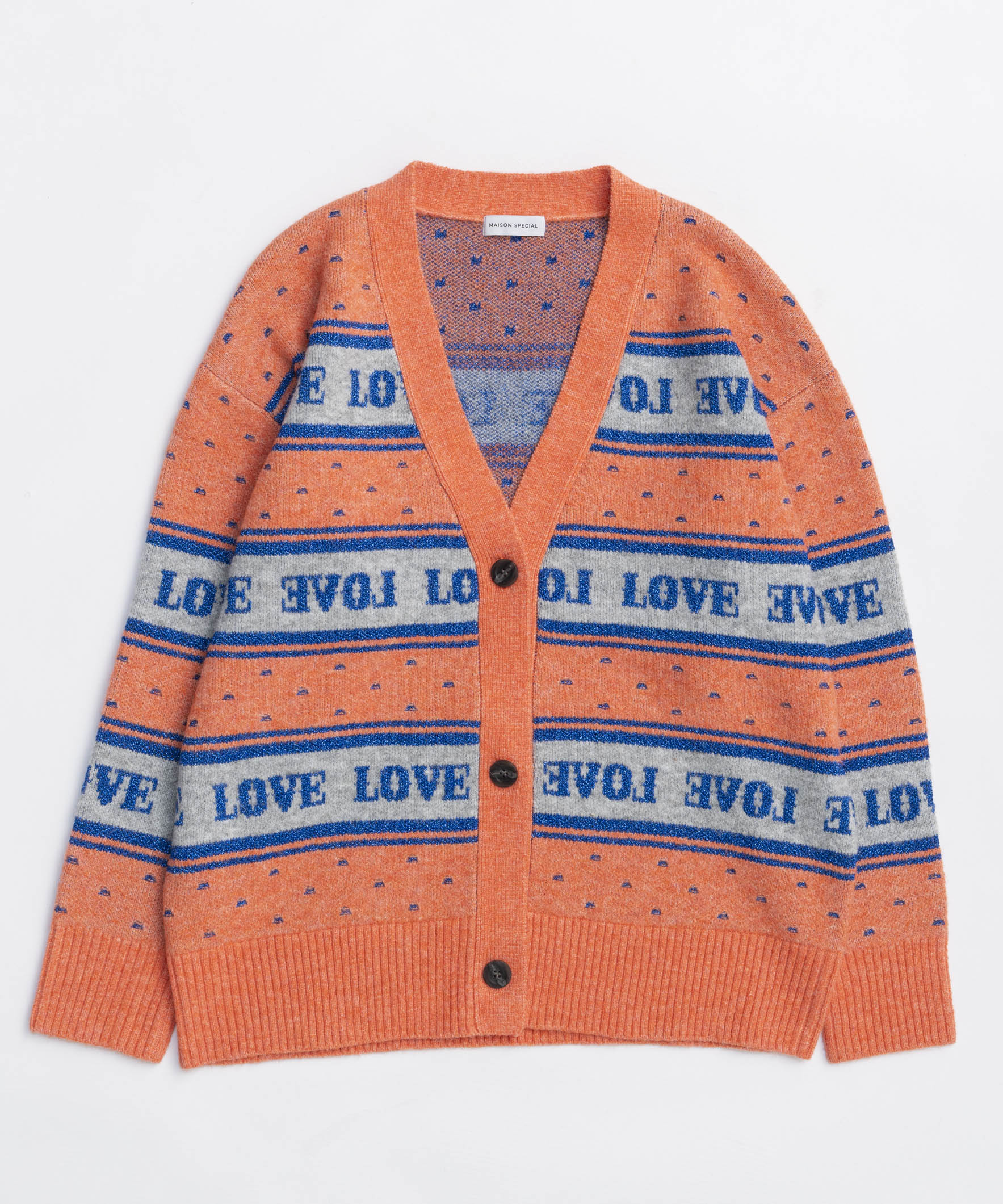 [25WINTER PRE-ORDER] LOVE Jacquard Cardigan