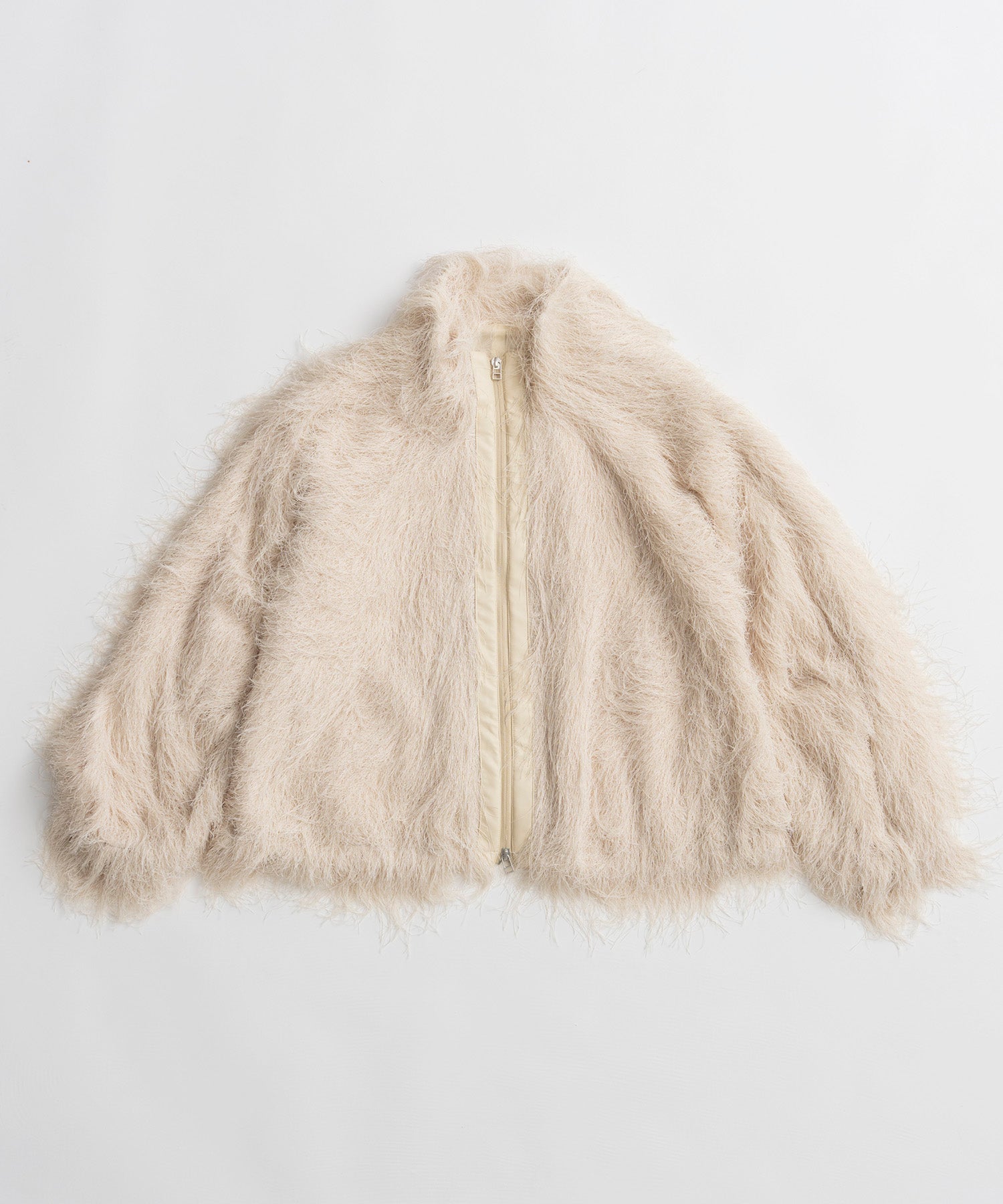 【26AUTUMN PRE-ORDER】Feather High-Neck Blouson