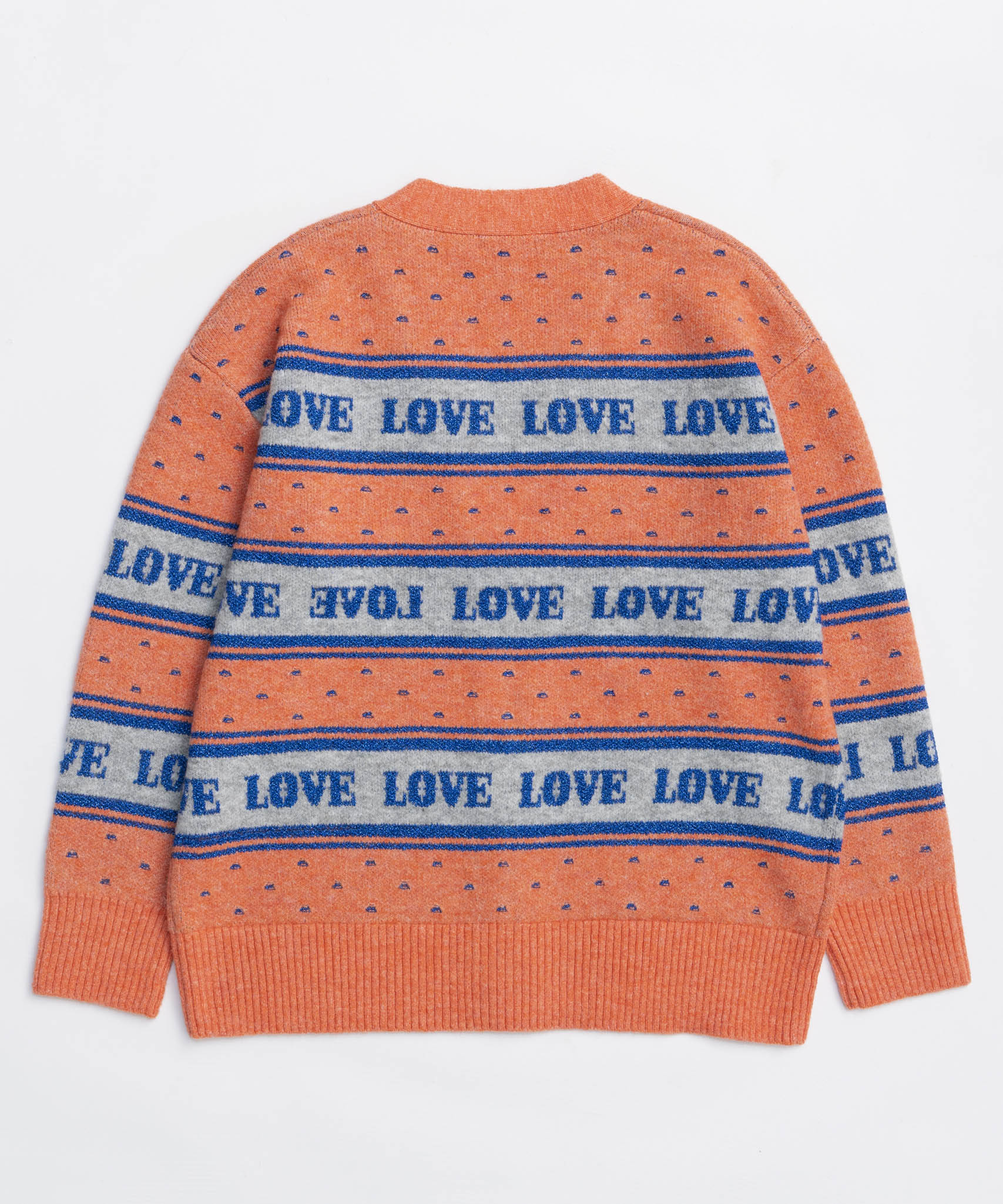 [25WINTER PRE-ORDER] LOVE Jacquard Cardigan