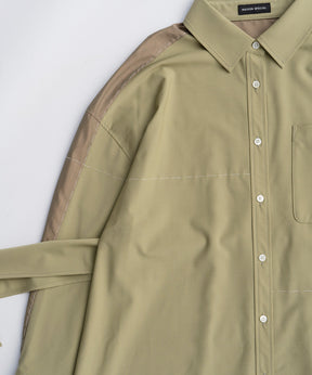 [25AUTUMN PRE-ORDER] Hand Stitch Shirt Dress