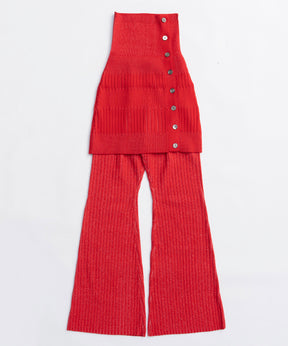 [25WINTER PRE-ORDER] Knit Skirt and Pants Set