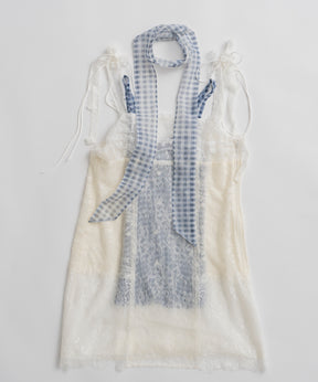 【26AUTUMN PRE-ORDER】(Yurika Nakano Collaboration) Mille-Feuille Camisole Dress