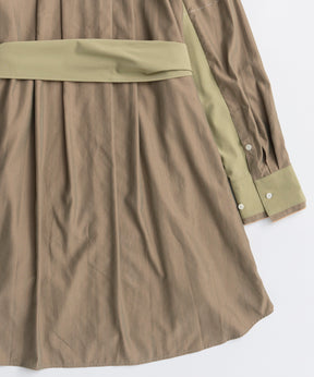 [25AUTUMN PRE-ORDER] Hand Stitch Shirt Dress
