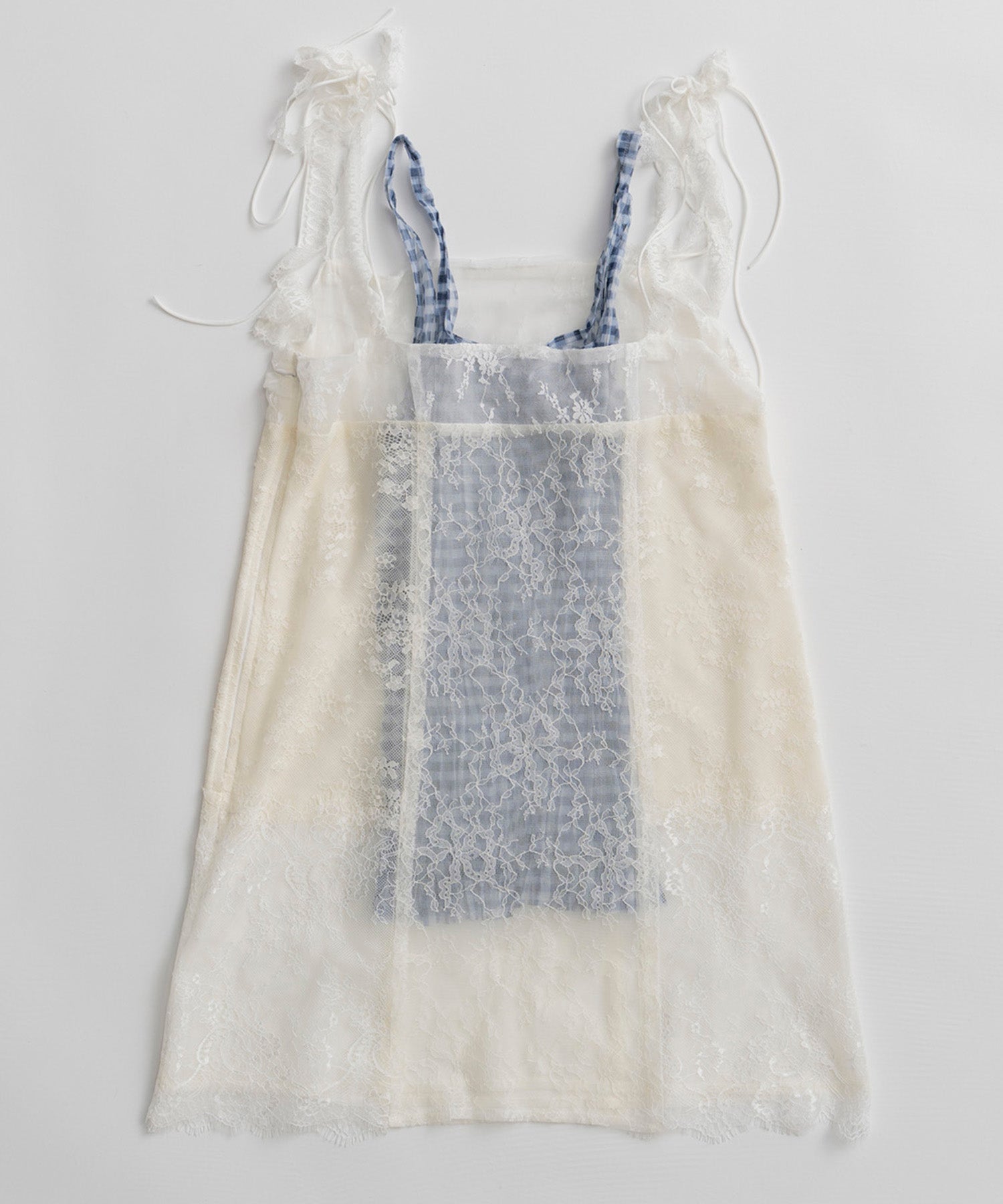 【26AUTUMN PRE-ORDER】(Yurika Nakano Collaboration) Mille-Feuille Camisole Dress