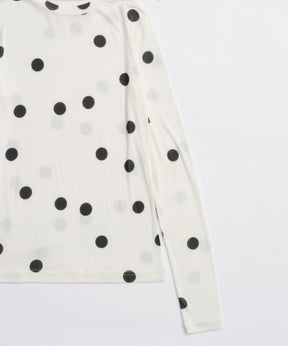 Sheer Dot Layered Tops