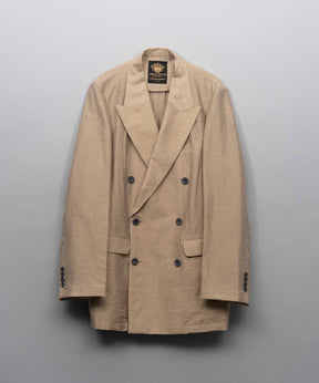 [Limited Edition] Dress-Over Peaked Lapel Double Tailored Jacket