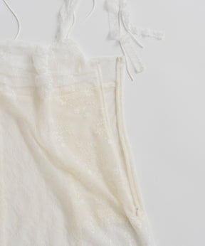 【26AUTUMN PRE-ORDER】(Yurika Nakano Collaboration) Mille-Feuille Camisole Dress