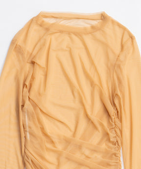 Sheer Dot Layered Tops