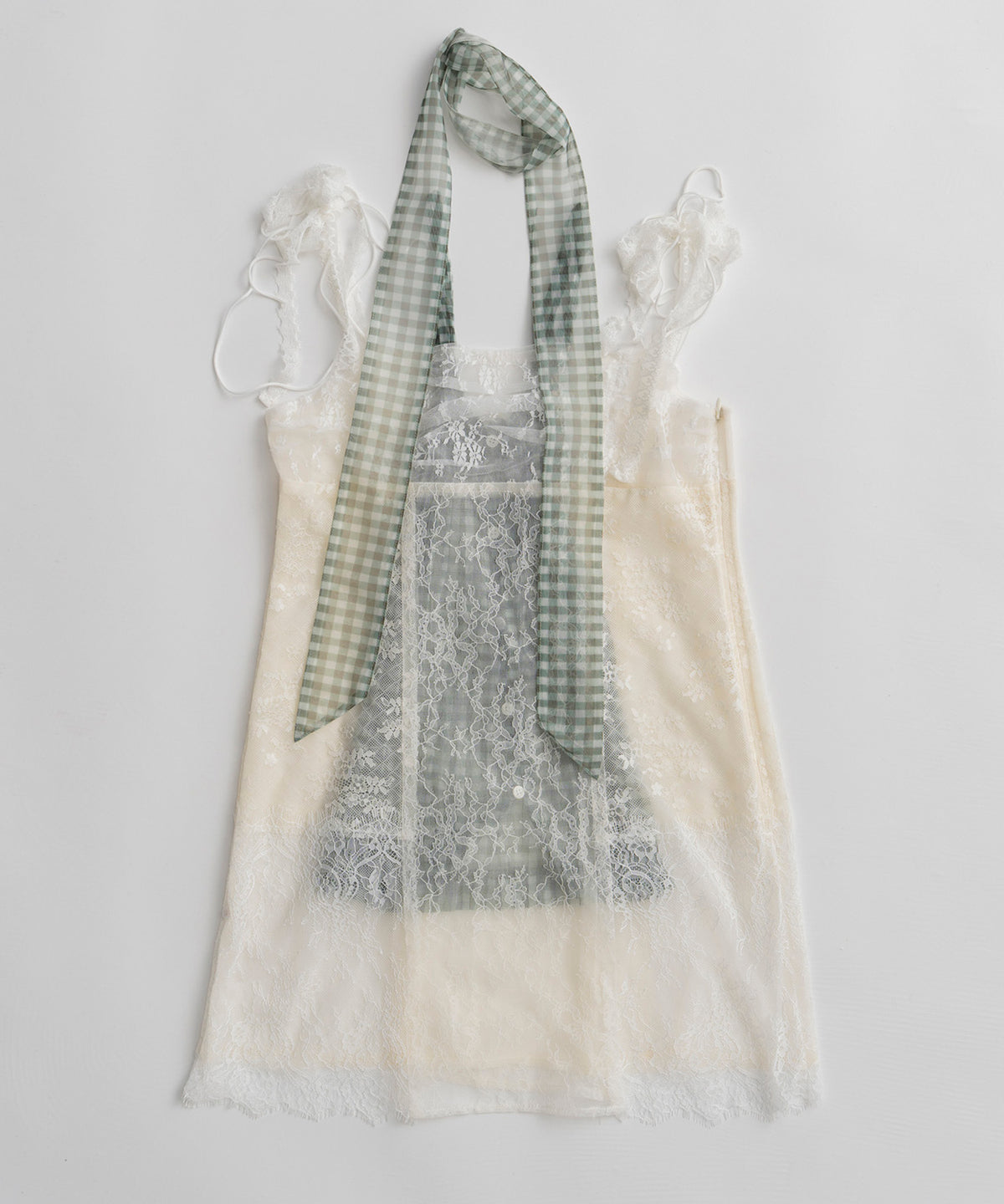 【Limited PRE-ORDER】(Yurika Nakano Collaboration) Mille-Feuille Camisole Dress