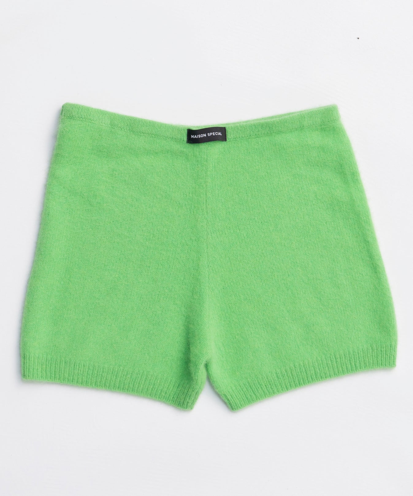 パンツ THEREDTHREAD S gather knit shorts THEREDTHREAD】S gather knit shorts
