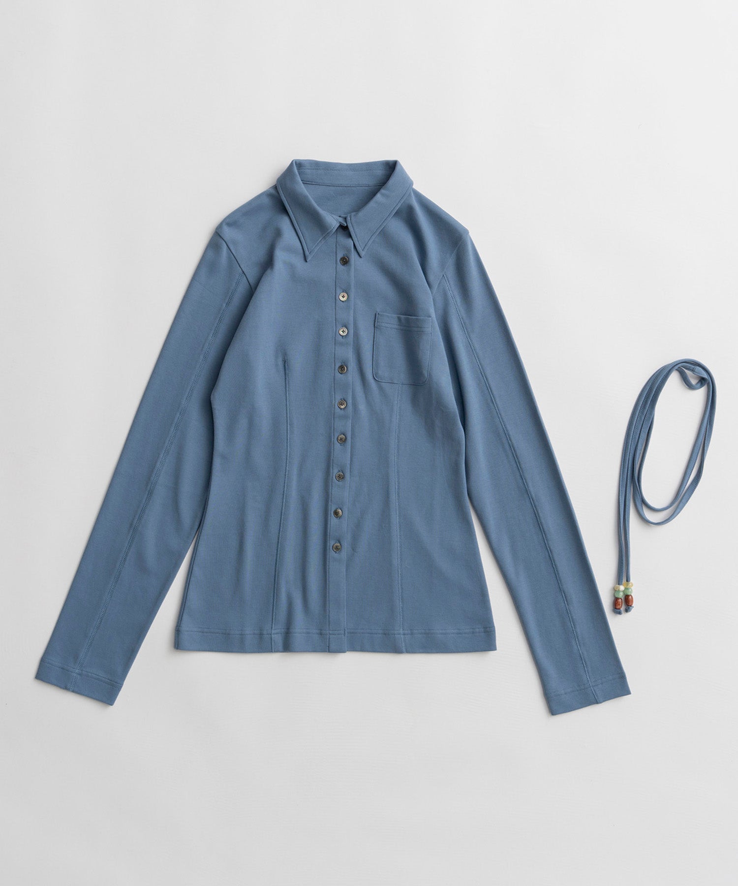 【26AUTUMN PRE-ORDER】(Yurika Nakano Collaboration) Candy Belt Shirt