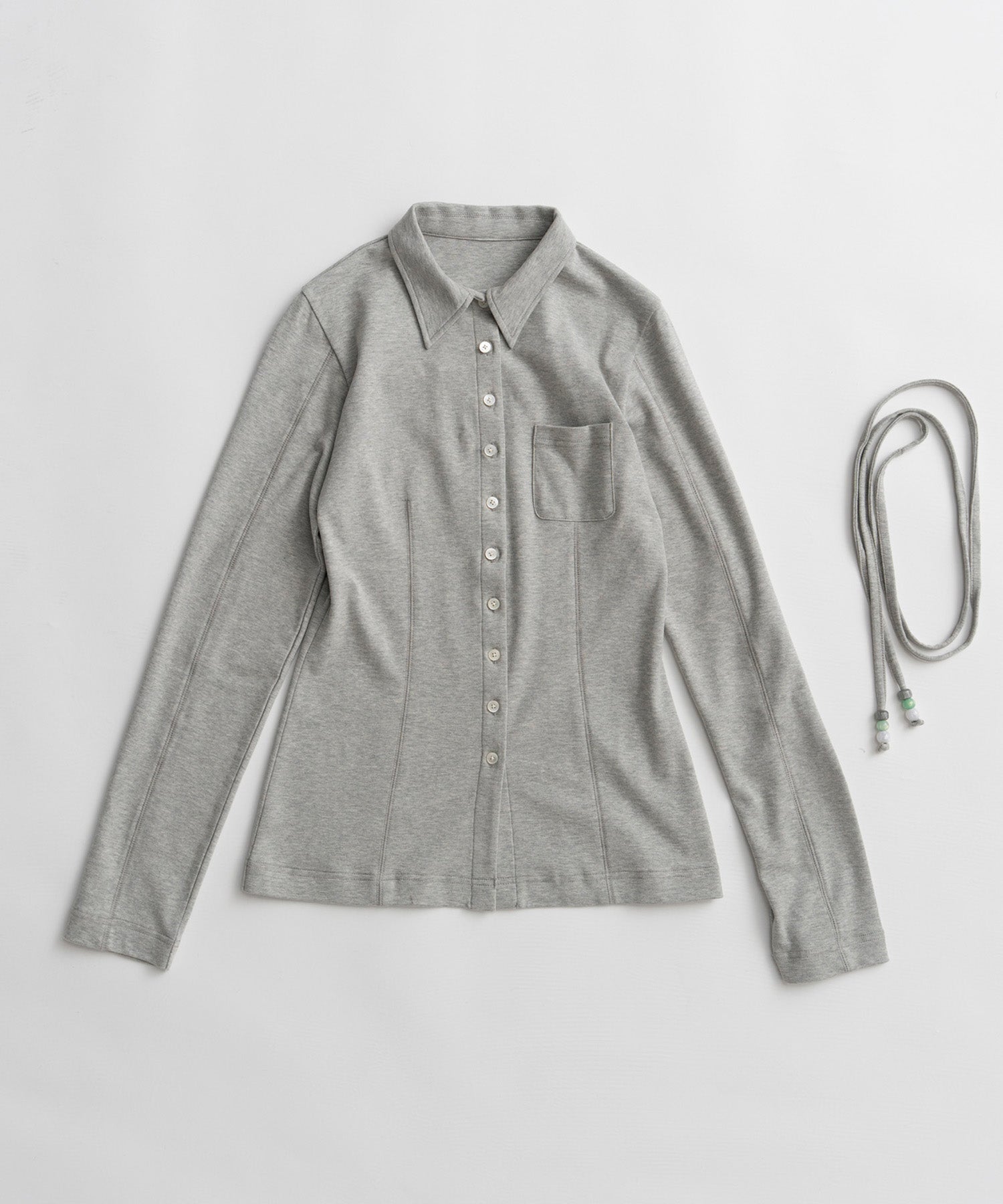 【26AUTUMN PRE-ORDER】(Yurika Nakano Collaboration) Candy Belt Shirt