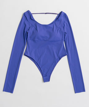 【26AUTUMN PRE-ORDER】Open-Neck Bodysuit