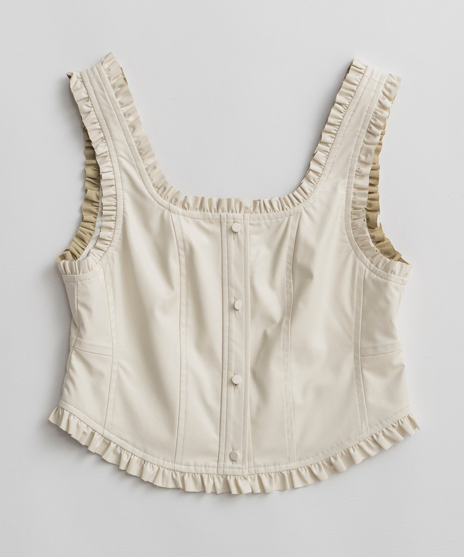【26AUTUMN PRE-ORDER】(Yurika Nakano Collaboration) Whipped Cream Bustier