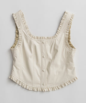 【26AUTUMN PRE-ORDER】(Yurika Nakano Collaboration) Whipped Cream Bustier