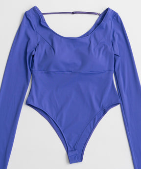 【26AUTUMN PRE-ORDER】Open-Neck Bodysuit