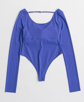 【26AUTUMN PRE-ORDER】Open-Neck Bodysuit