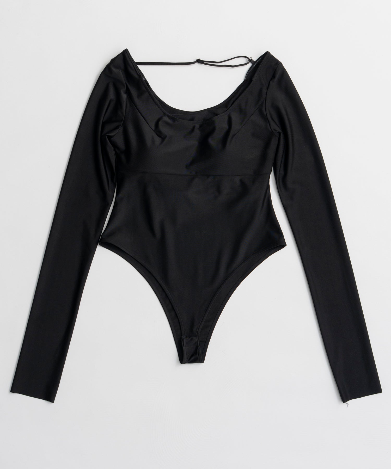 【26AUTUMN PRE-ORDER】Open-Neck Bodysuit