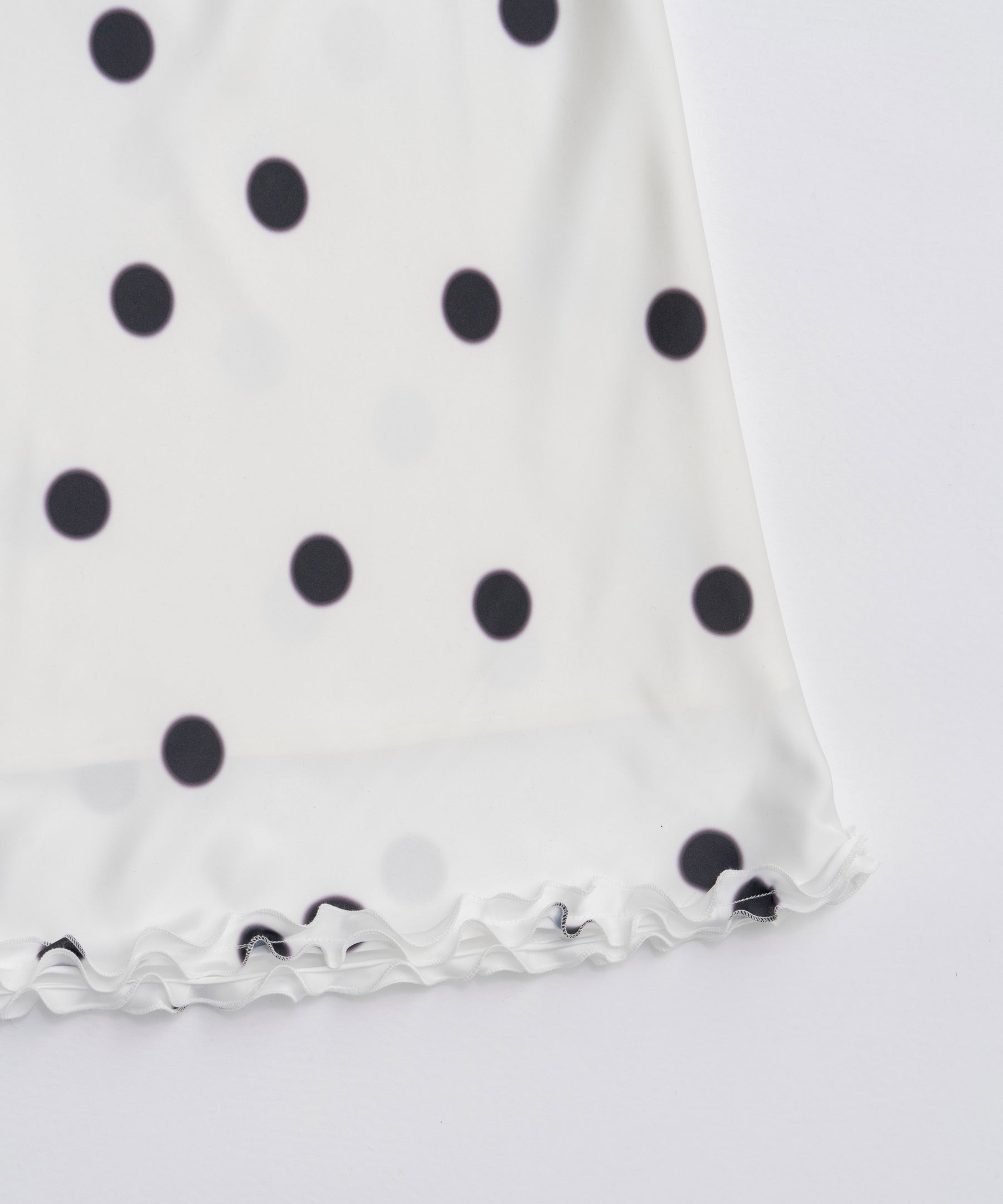 [25winter preoder] 도트 프릴 미디 길이 스커트