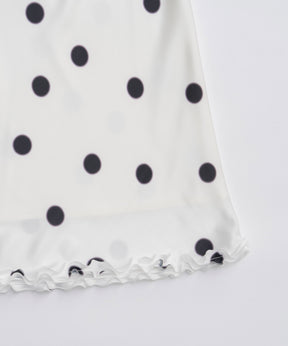 [25winter preoder] 도트 프릴 미디 길이 스커트