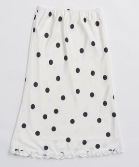 [25winter preoder] 도트 프릴 미디 길이 스커트