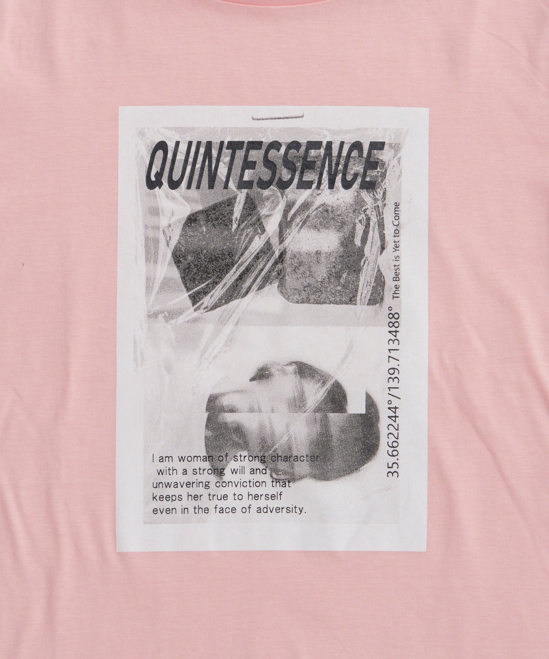 【2026Summer PRE-ORDER】QUINTESSENCE Print T-Shirt