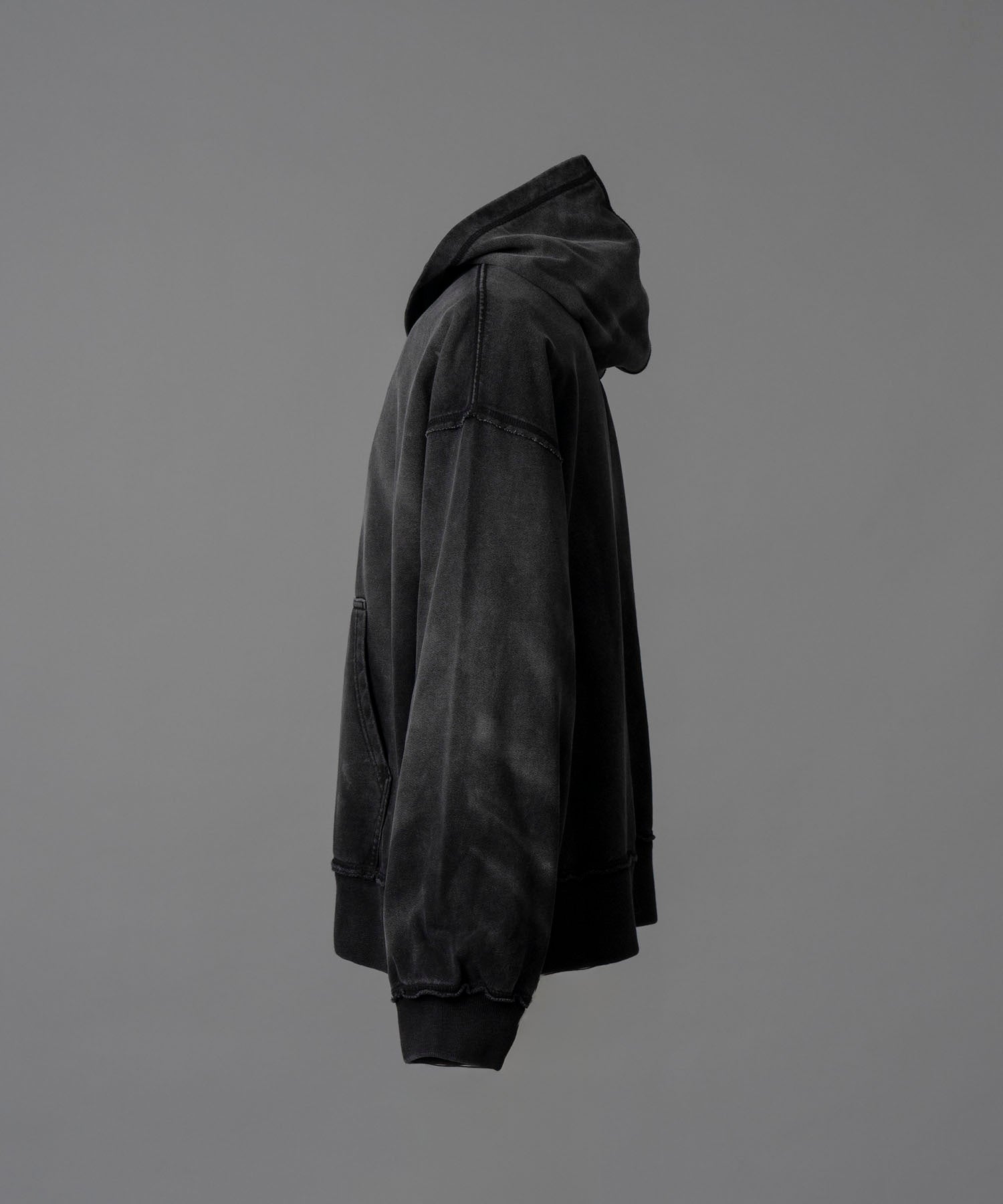 【24AW PRE-ORDER】Sandblasting Sweat Prime-Over Zip Hoodie